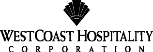 (WESTCOAST HOSPITALITY CORPORATION LOGO)